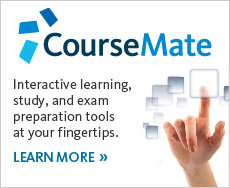 Find details on CourseMate, the interactive learning tool